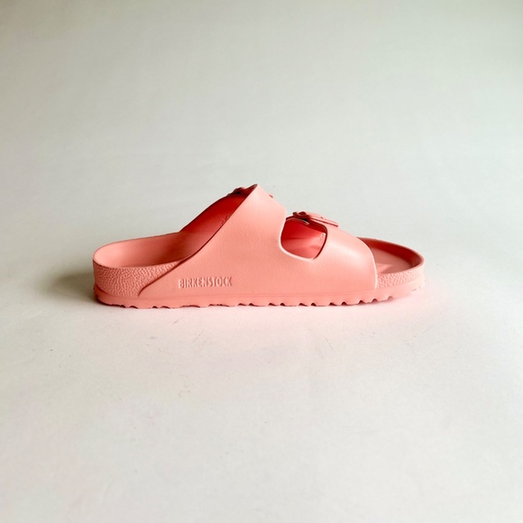 Birkenstock Arizona Eva Light Pink Vinyl Slide Sandals size EUR 41, US 10.5 - Picture 4 of 13